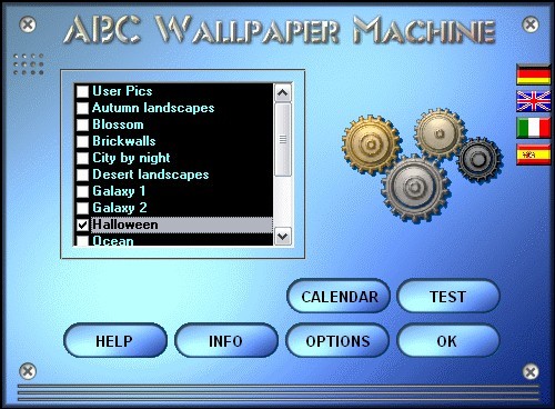 ABC Wallpaper Machine Screenshot